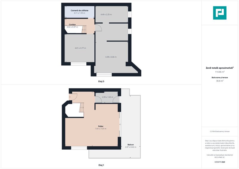 Iancu Nicolae Apartament 4 camere nou la 2 min de Cambridge School of Bucharest